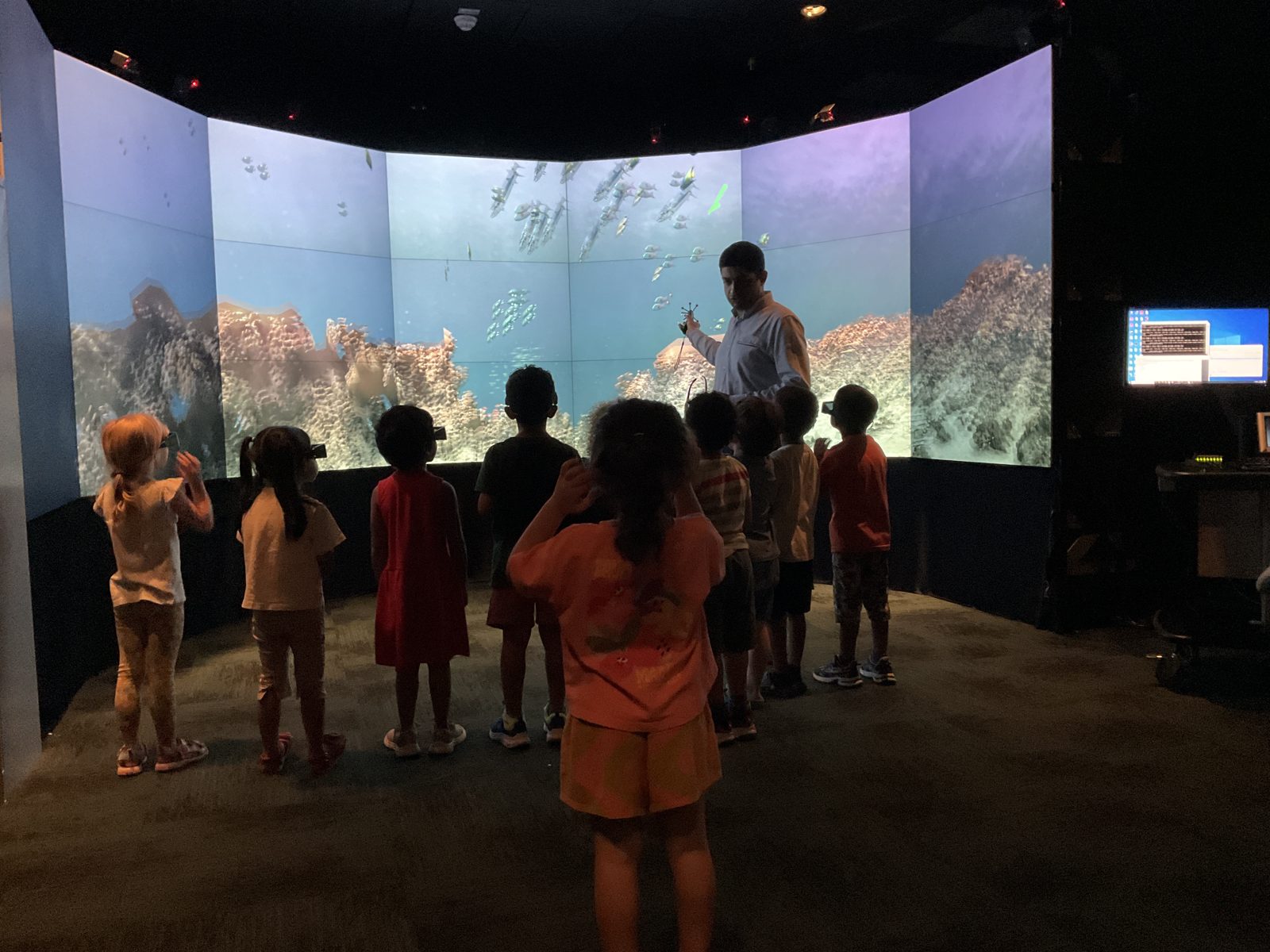 CUBES immersive room